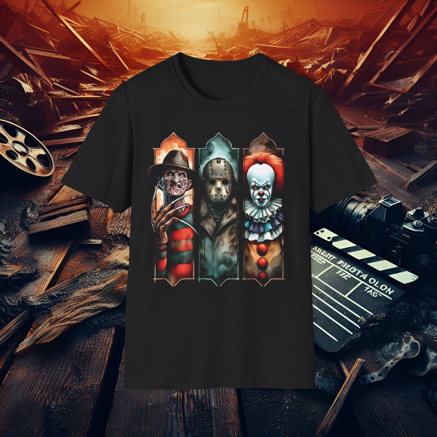 Horror Unisex Softstyle T-Shirt
