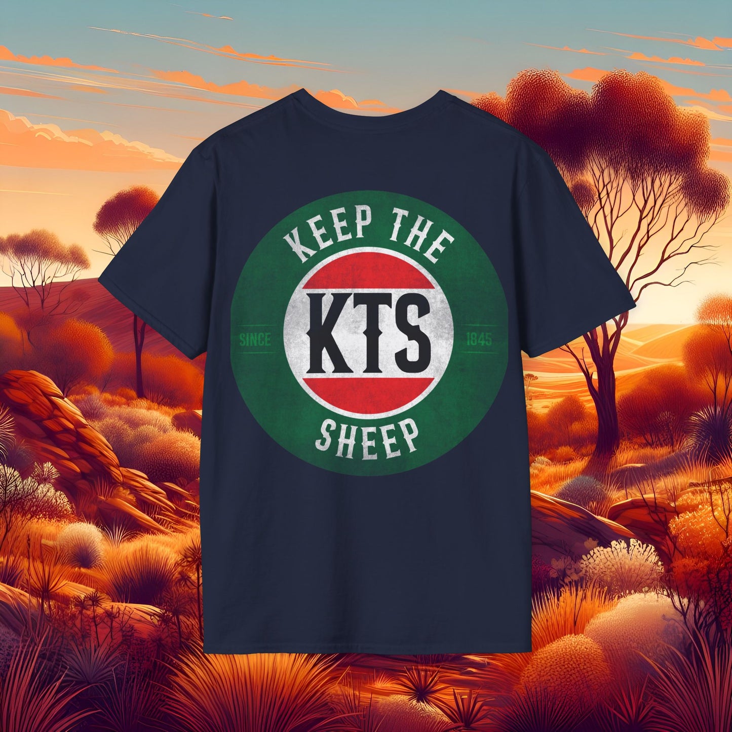 Keep the Sheep #keepthesheep Unisex Softstyle T-Shirt - Bold Graphic Tee for Keep the Sheep movement