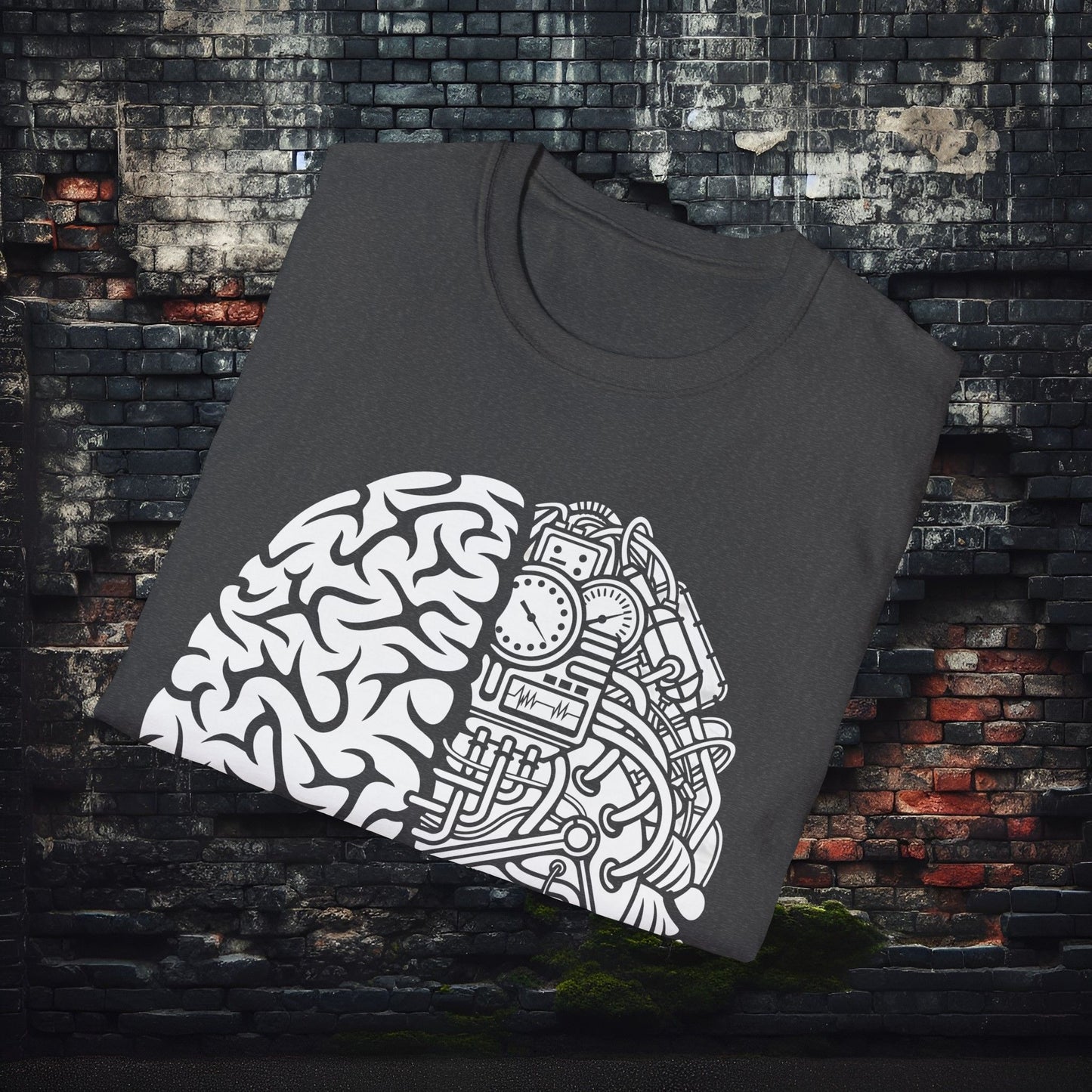 Brain Mech Unisex Softstyle T-Shirt
