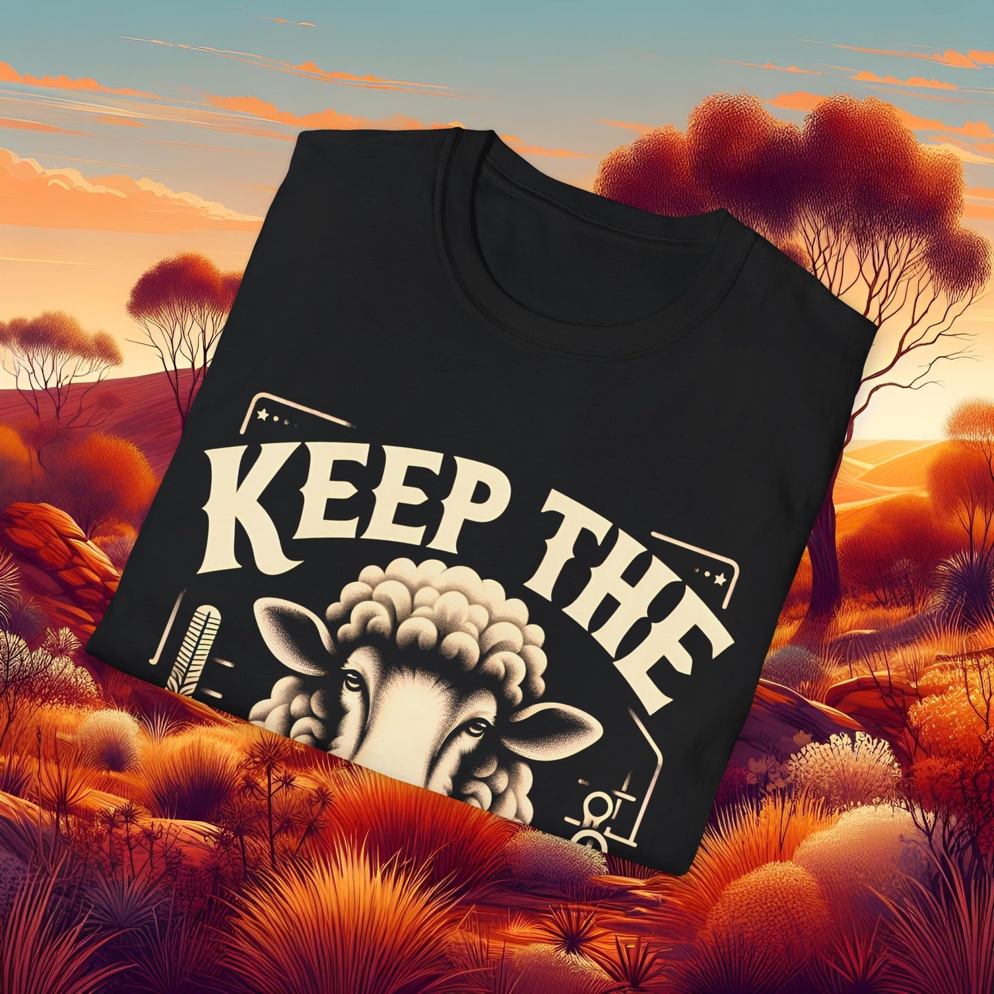 Keep the Sheep Unisex Softstyle T-Shirt