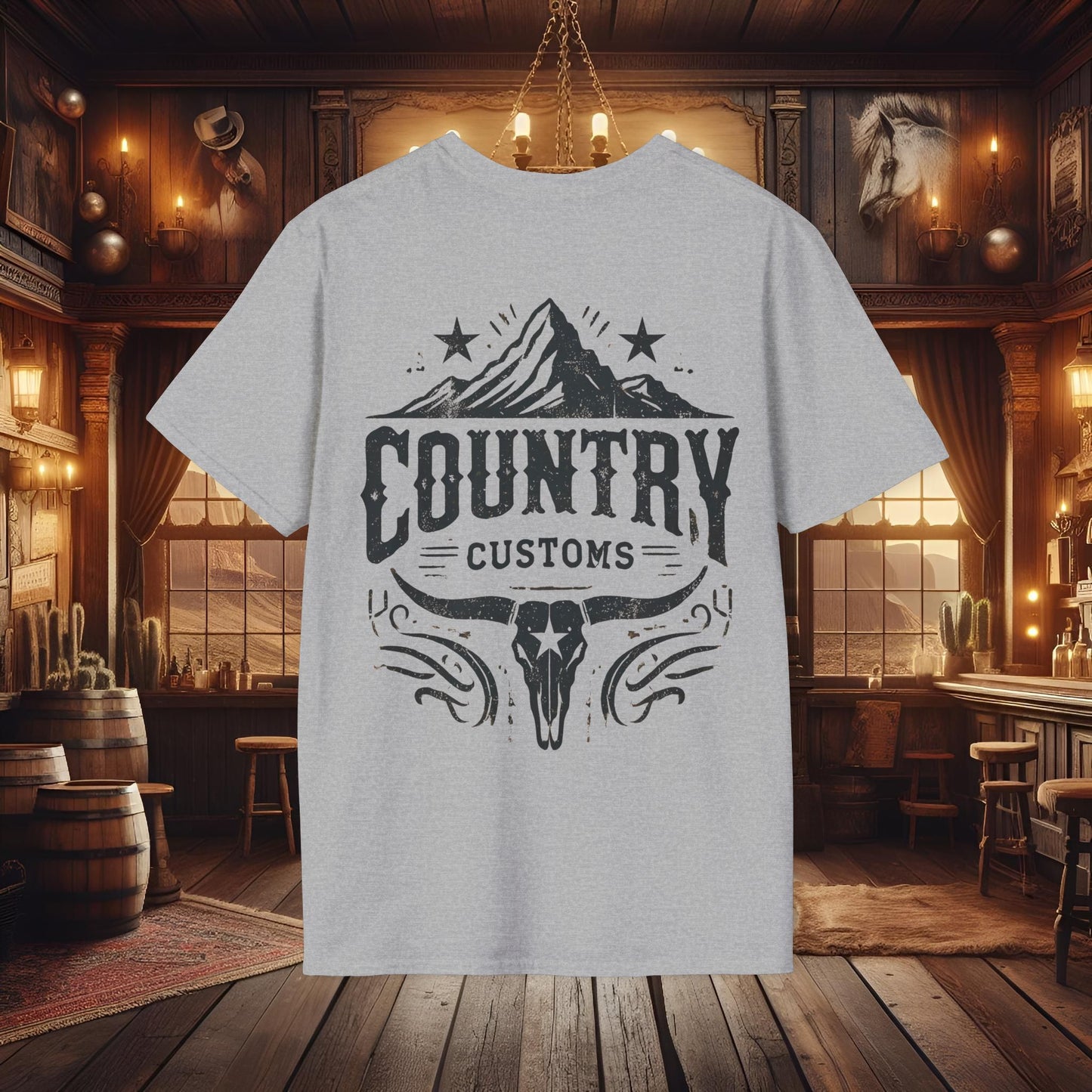 Country Customs 1 Unisex Softstyle T-Shirt