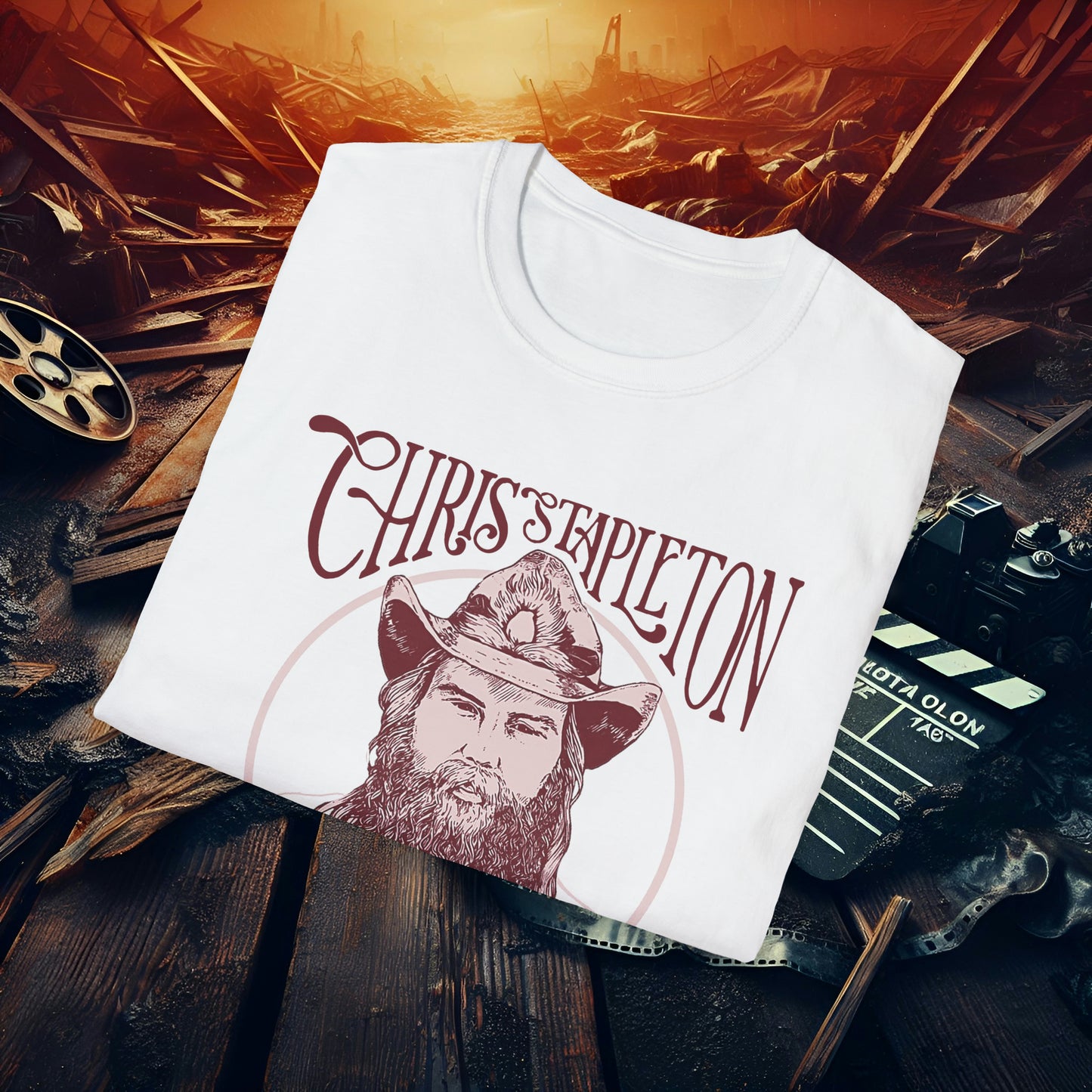 Chris Stapleton Road Show Unisex Softstyle T-Shirt