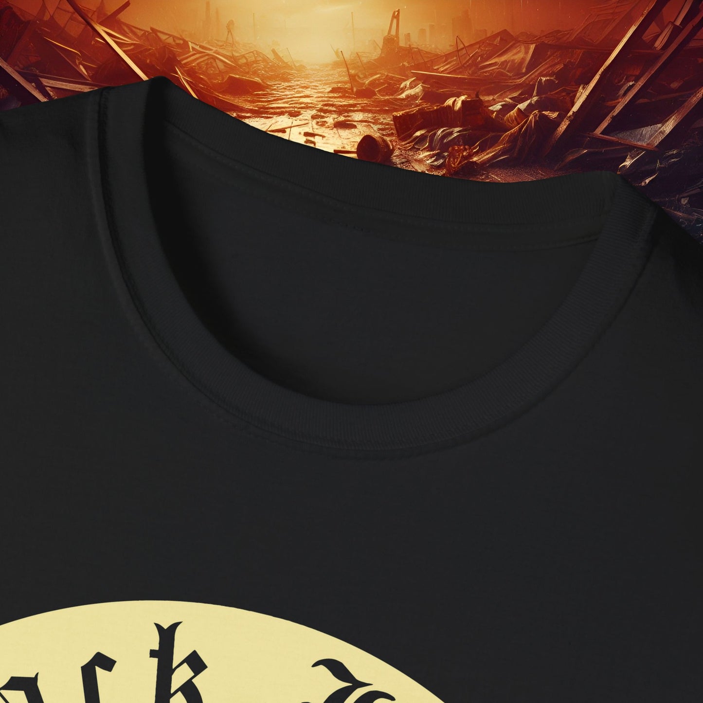 Lord Humungus Vintage Black T-Shirt - Unisex Softstyle Tee for Fans of Retro Film Culture