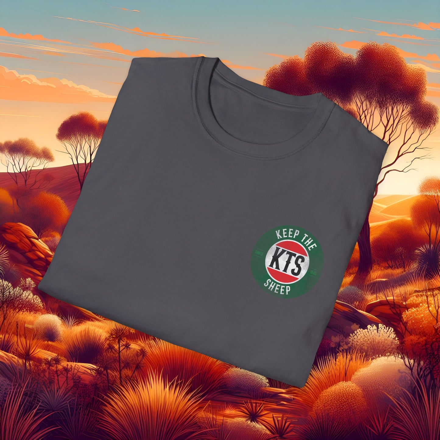 Keep the Sheep #keepthesheep Unisex Softstyle T-Shirt - Bold Graphic Tee for Keep the Sheep movement