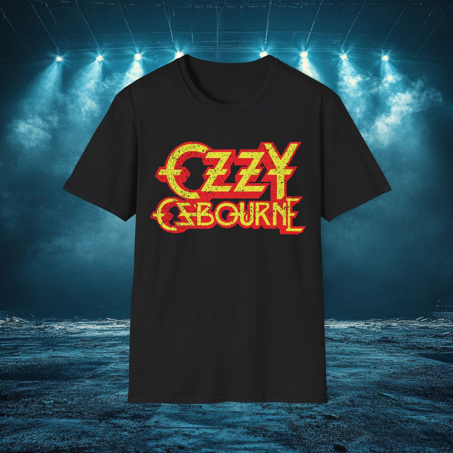Ozzy Unisex T-Shirt, Softstyle Tee, Dark Fantasy Shirt, Art Tee for Music Lovers, Perfect for Gifts