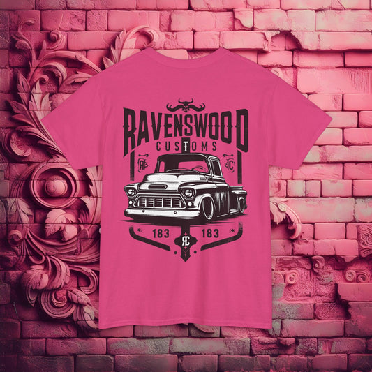 Ravenswood Customs Vintage Car Graphic Tee, Classic Car T-Shirt, Unisex Heavy Cotton Tee