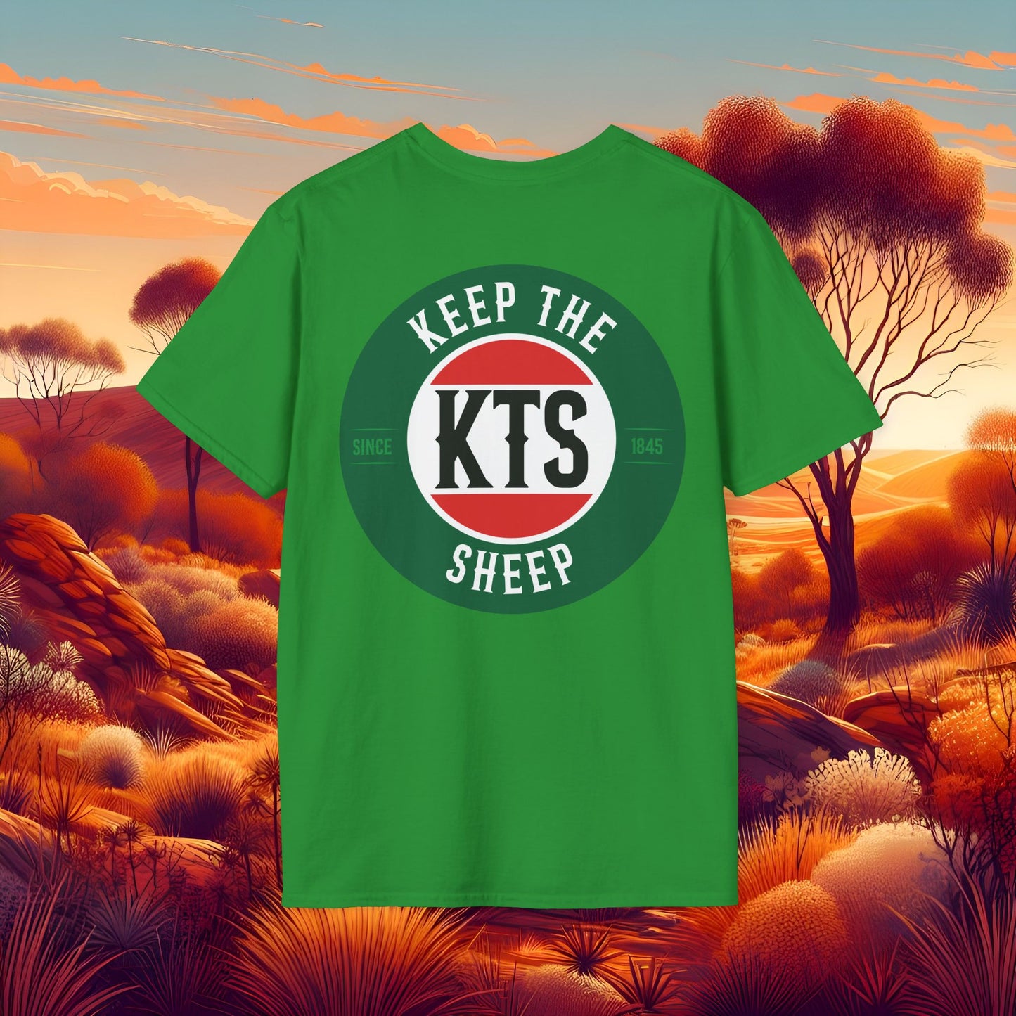 Keep the Sheep #keepthesheep Unisex Softstyle T-Shirt - Bold Graphic Tee for Keep the Sheep movement