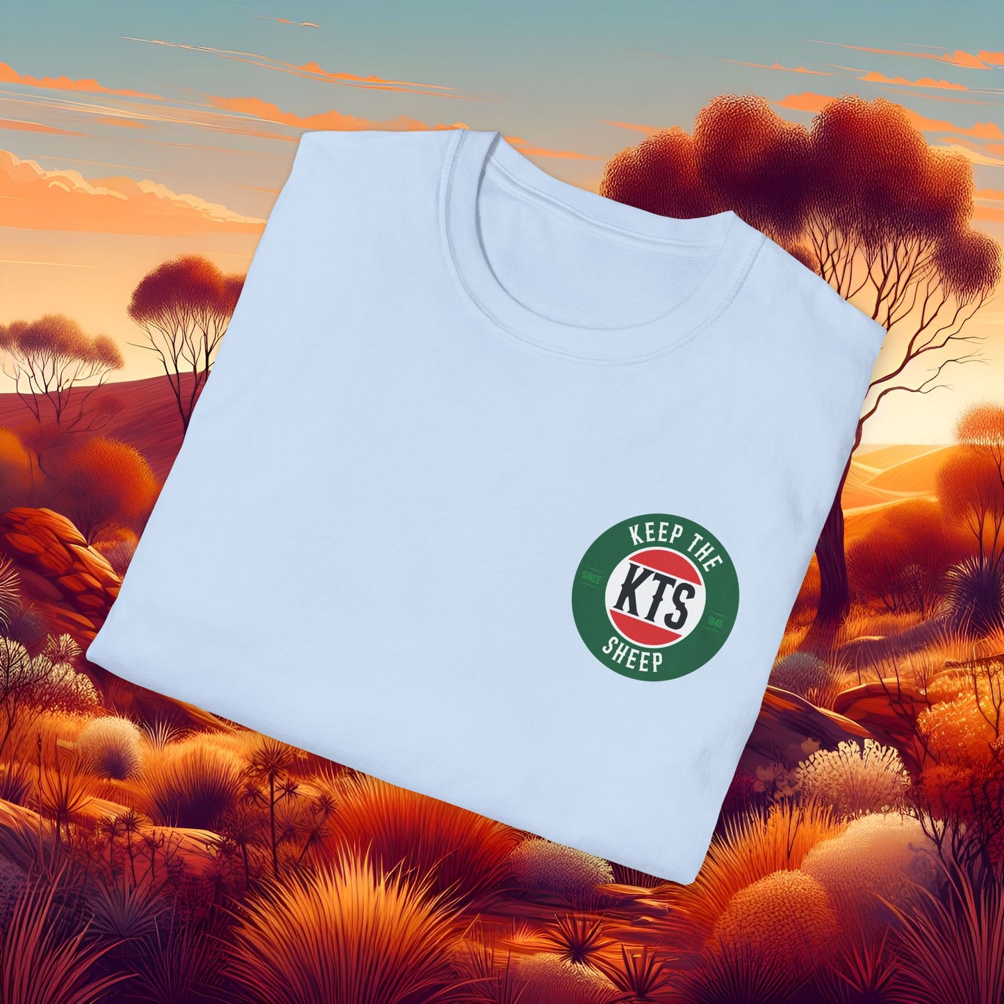 Keep the Sheep #keepthesheep Unisex Softstyle T-Shirt - Bold Graphic Tee for Keep the Sheep movement