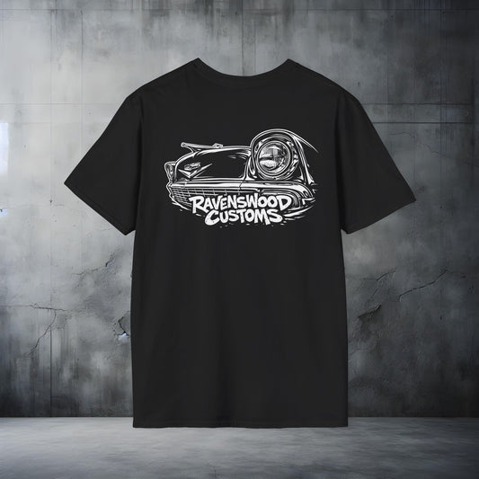 Ravenswood Customs Chev Bel Air Headlight T-Shirt
