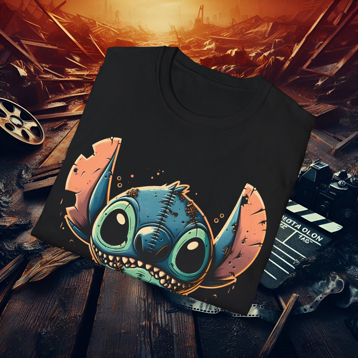 Stitch Unisex Softstyle T-Shirt