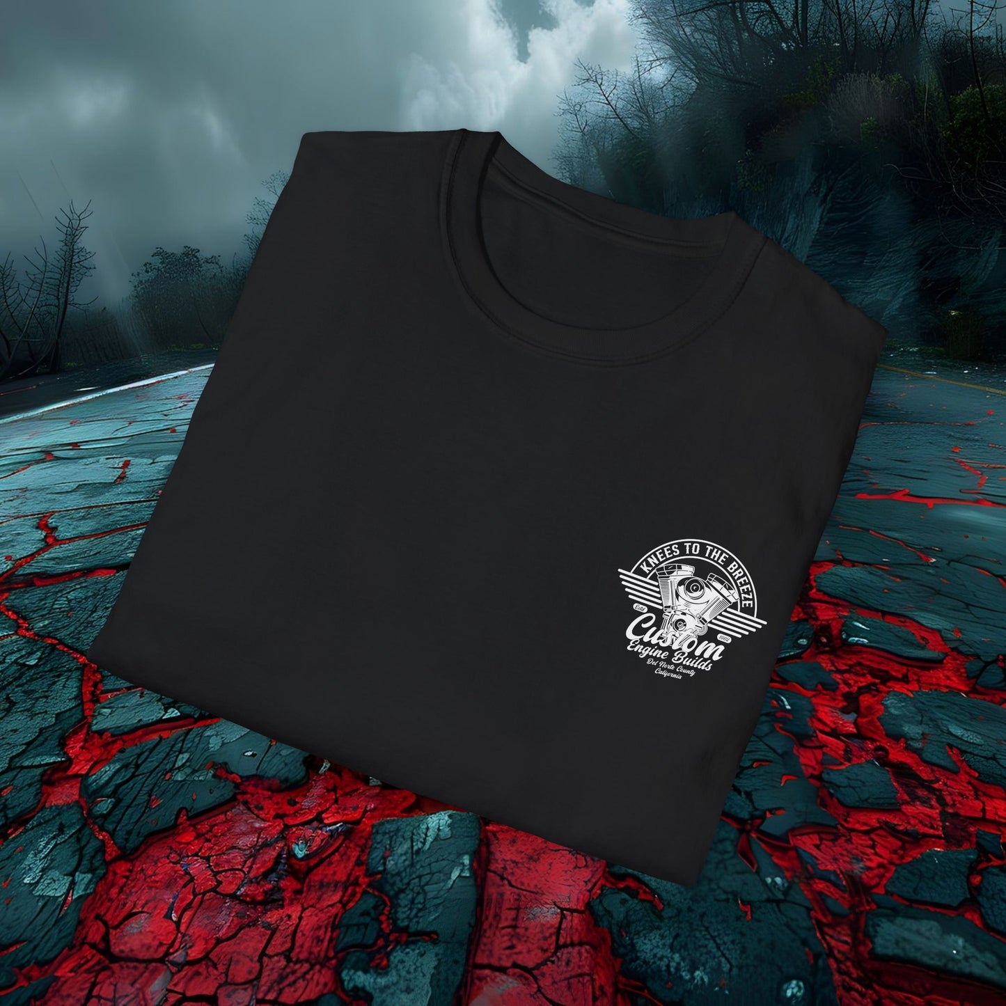 Knees to the Breeze Unisex Softstyle T-Shirt