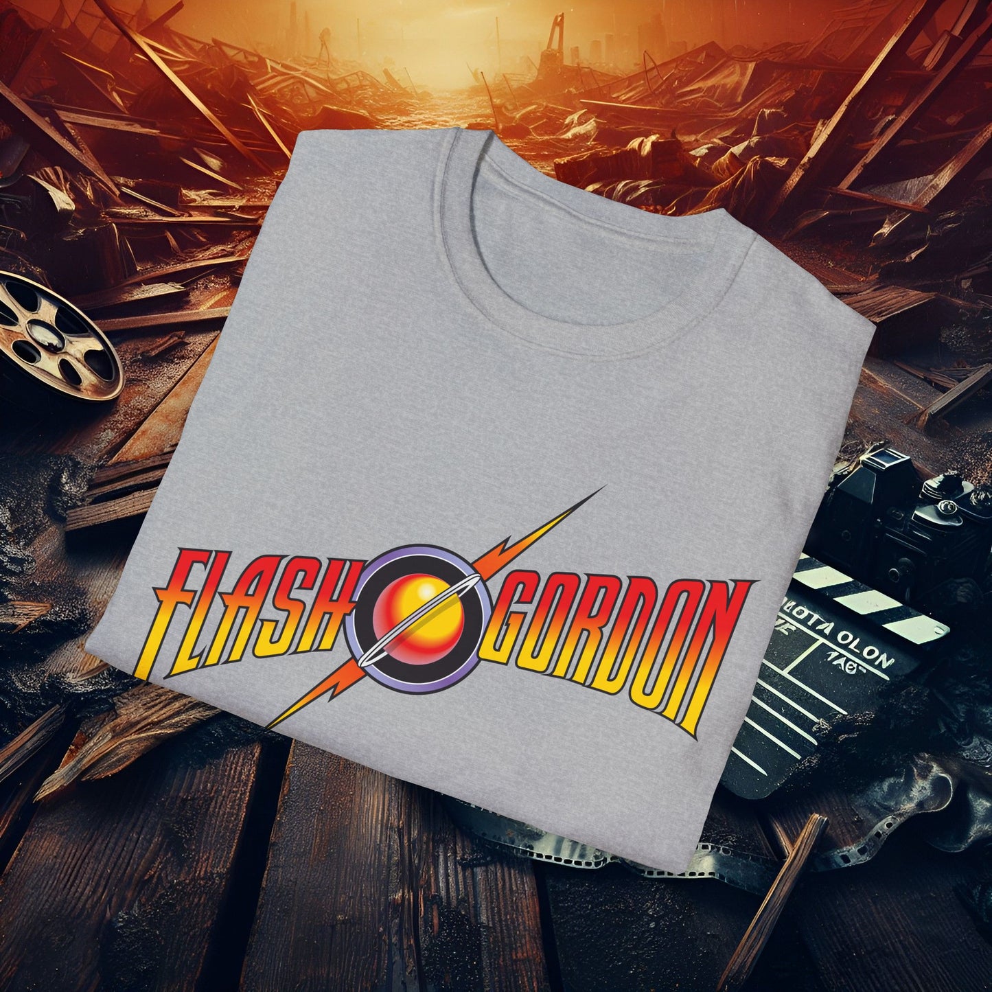 Flash Gordon Unisex Softstyle T-Shirt