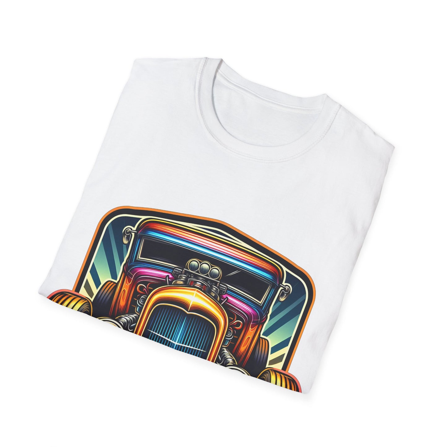 Toon Hot Rod 2 Unisex Softstyle T-Shirt