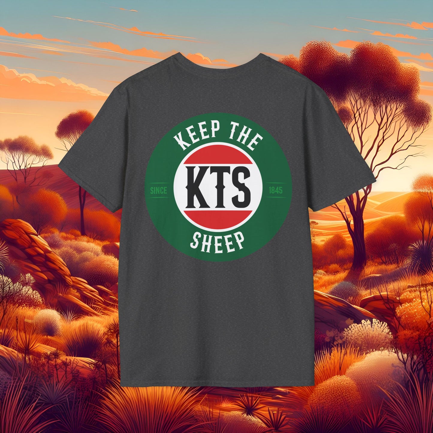 Keep the Sheep #keepthesheep Unisex Softstyle T-Shirt - Bold Graphic Tee for Keep the Sheep movement