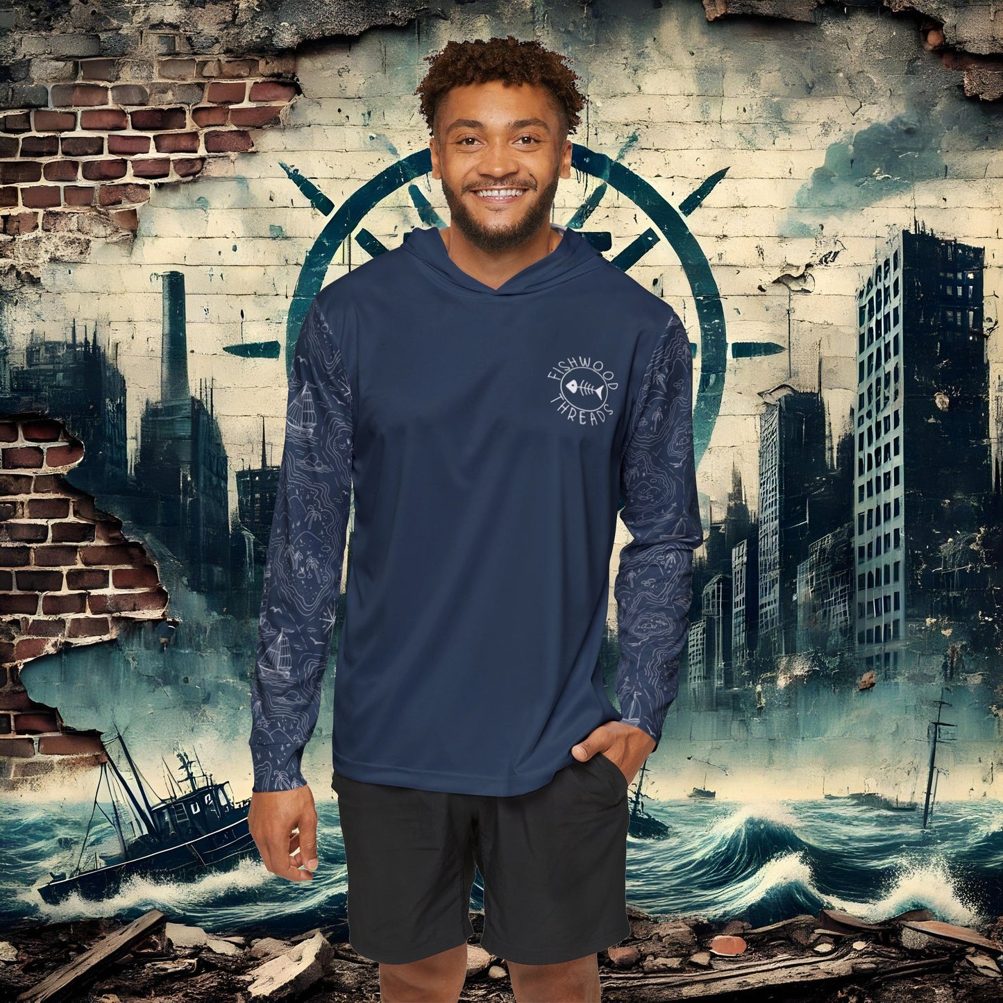 Fishwood Threads Sports Hoodie - Perfect for Outdoor Enthusiasts