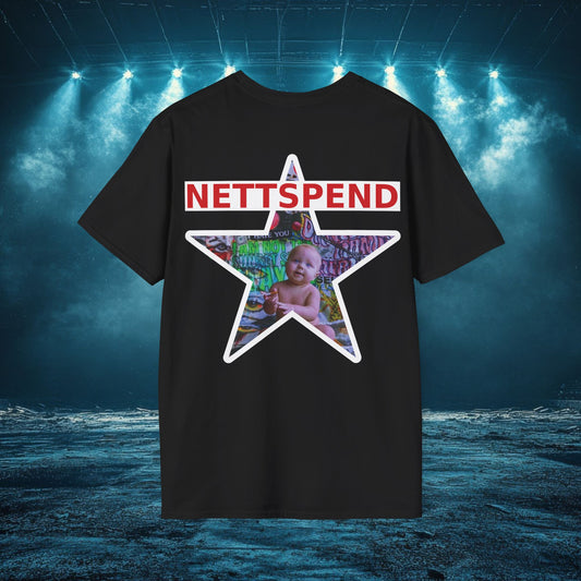 Unisex Softstyle T-Shirt - 'BAD NETTSPEND' Graphic Tee