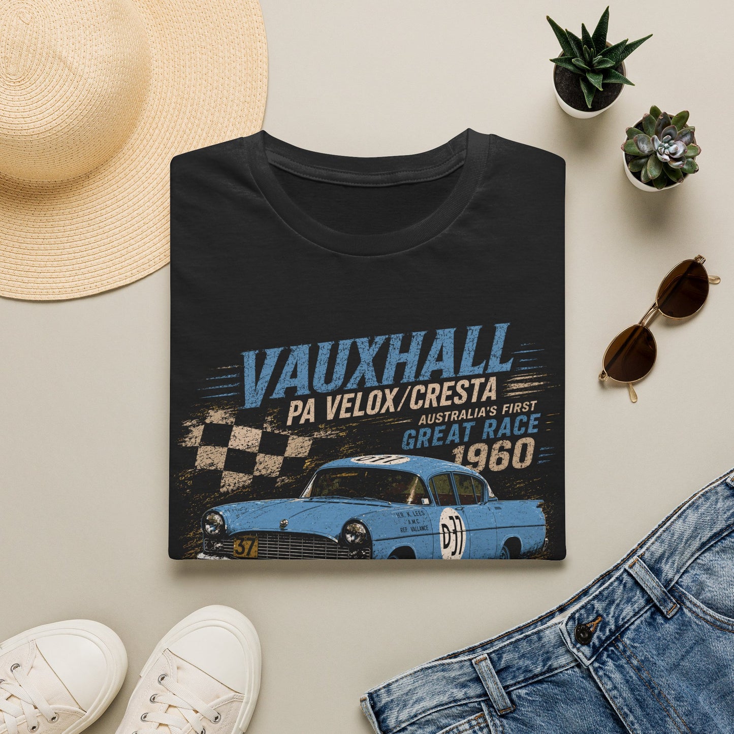 Vauxhall PA Velox/Cresta 1960 Vintage Race T-Shirt