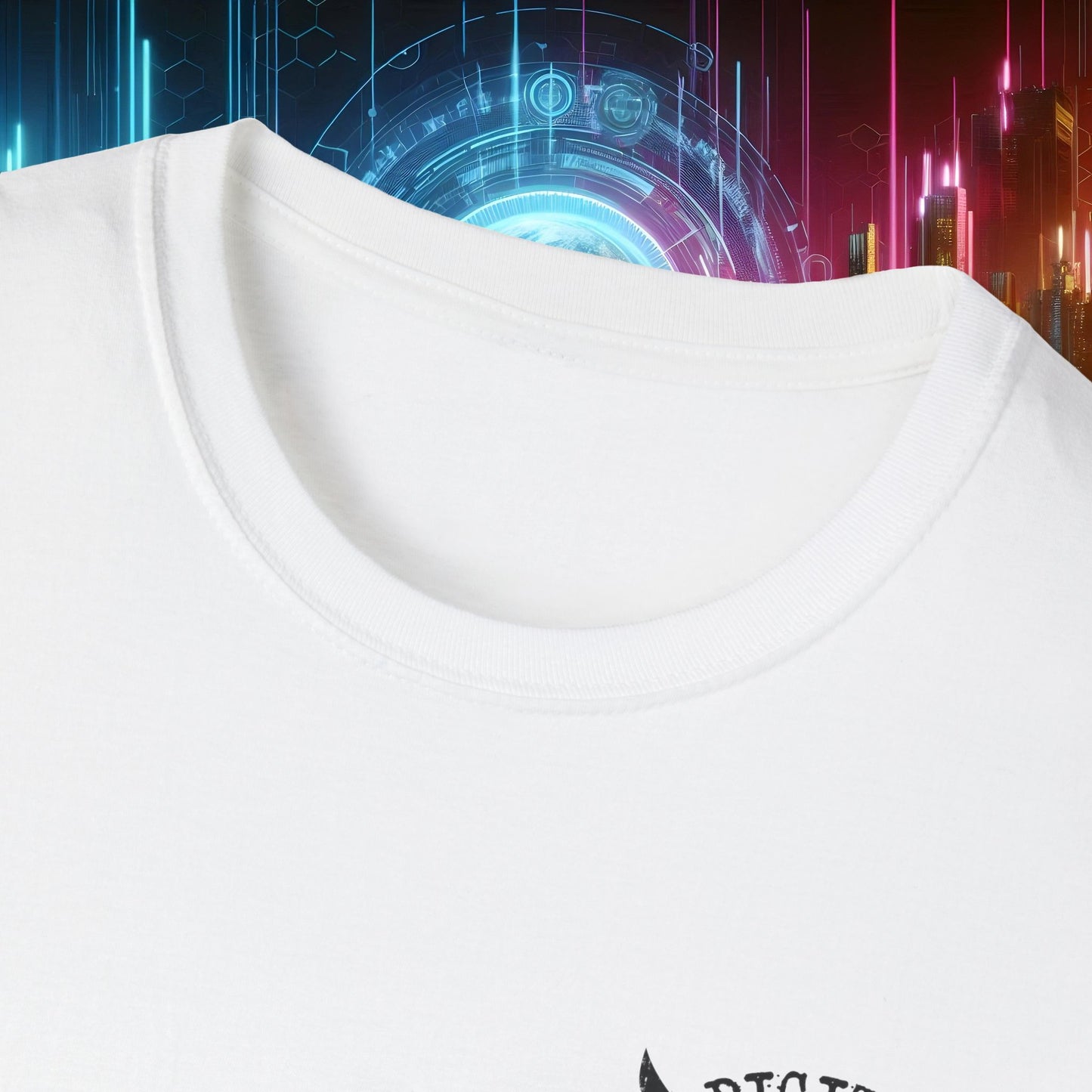 Digital Refuge Unisex Softstyle T-Shirt | Gamer's Paradise Tee
