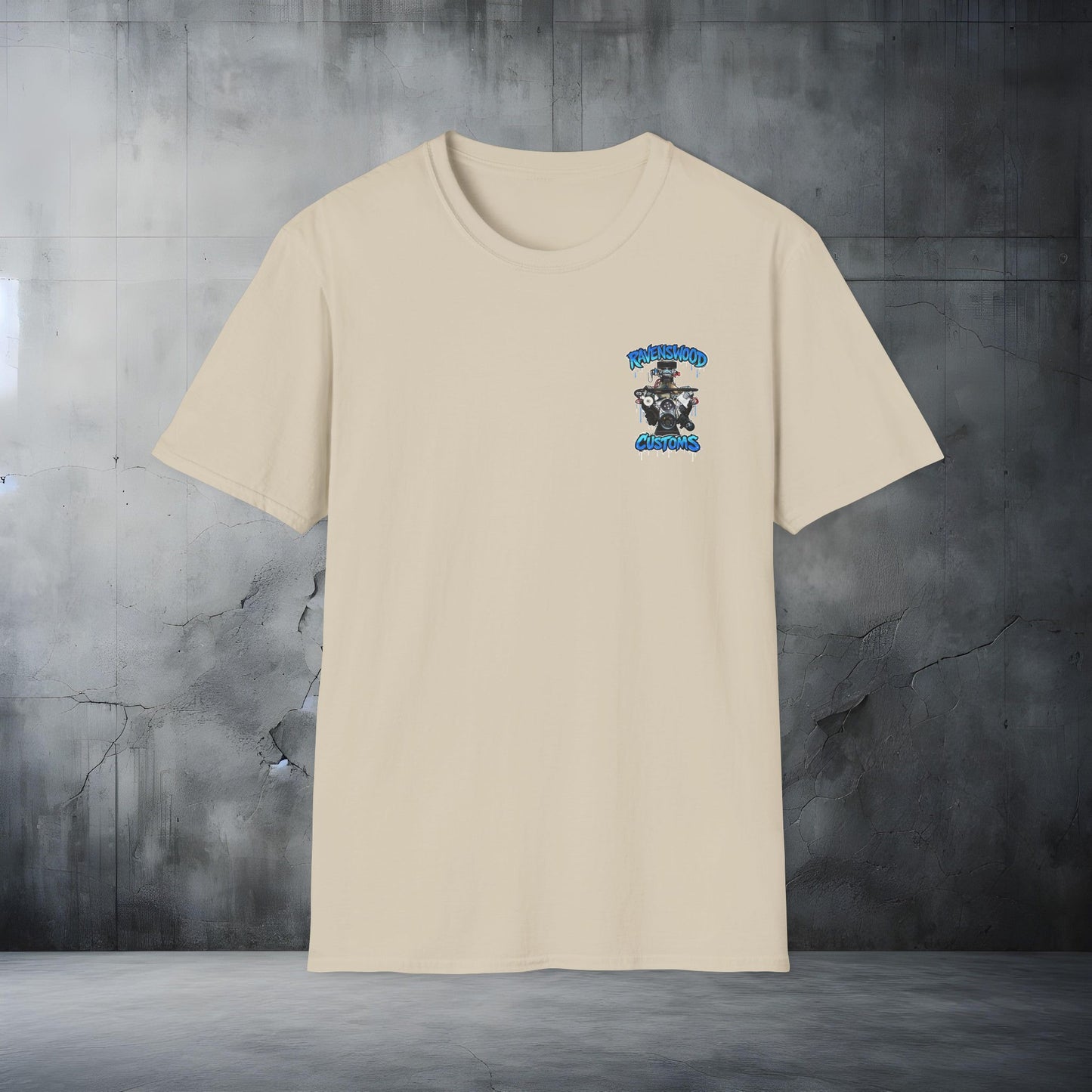 Ravenswood Customs 385ci Holden V8 Engine Graphic T-Shirt