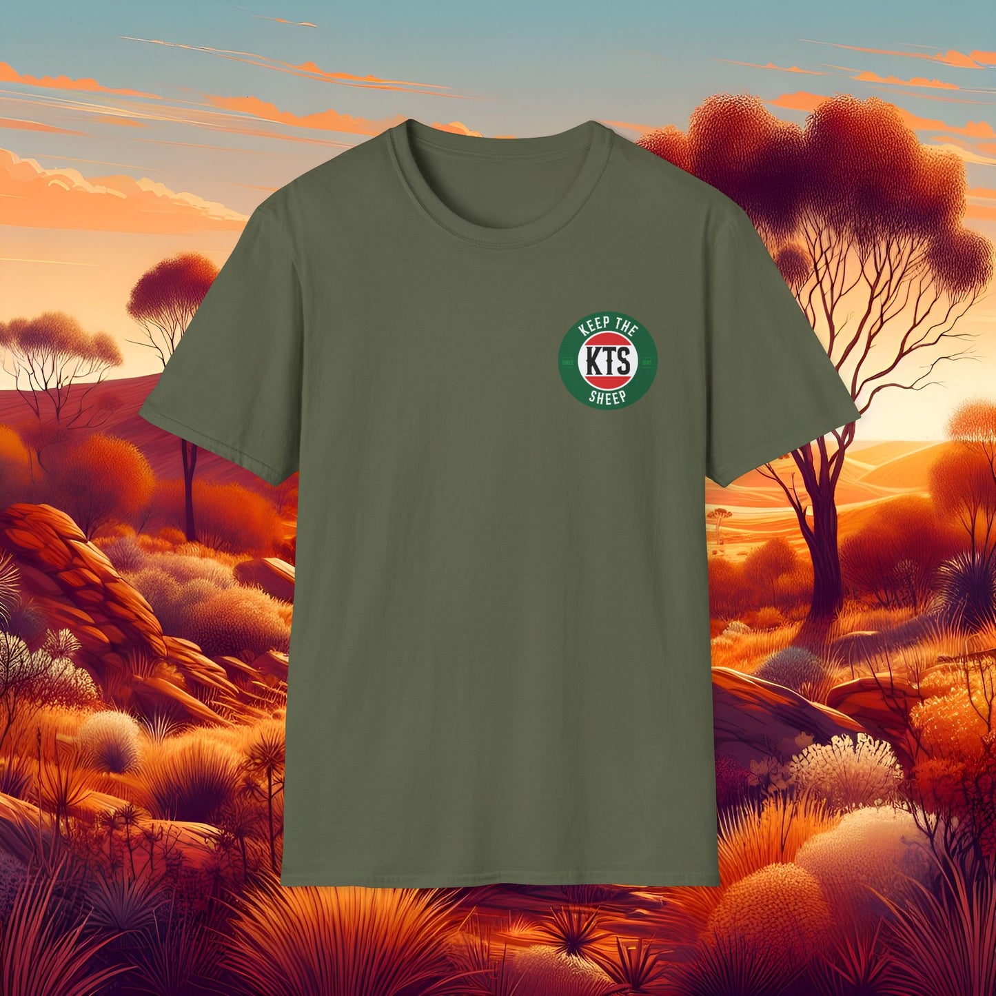 Keep the Sheep #keepthesheep Unisex Softstyle T-Shirt - Bold Graphic Tee for Keep the Sheep movement