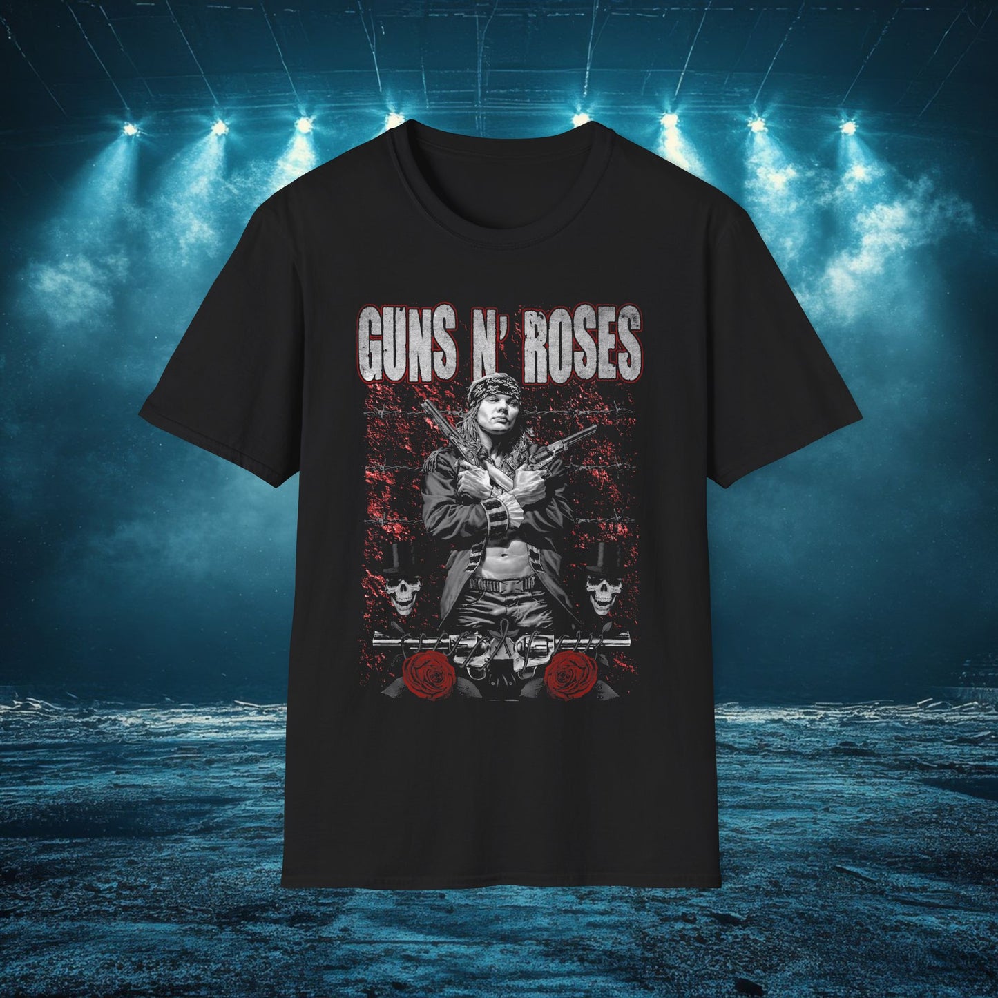 Guns N Roses 8 Unisex Softstyle T-Shirt