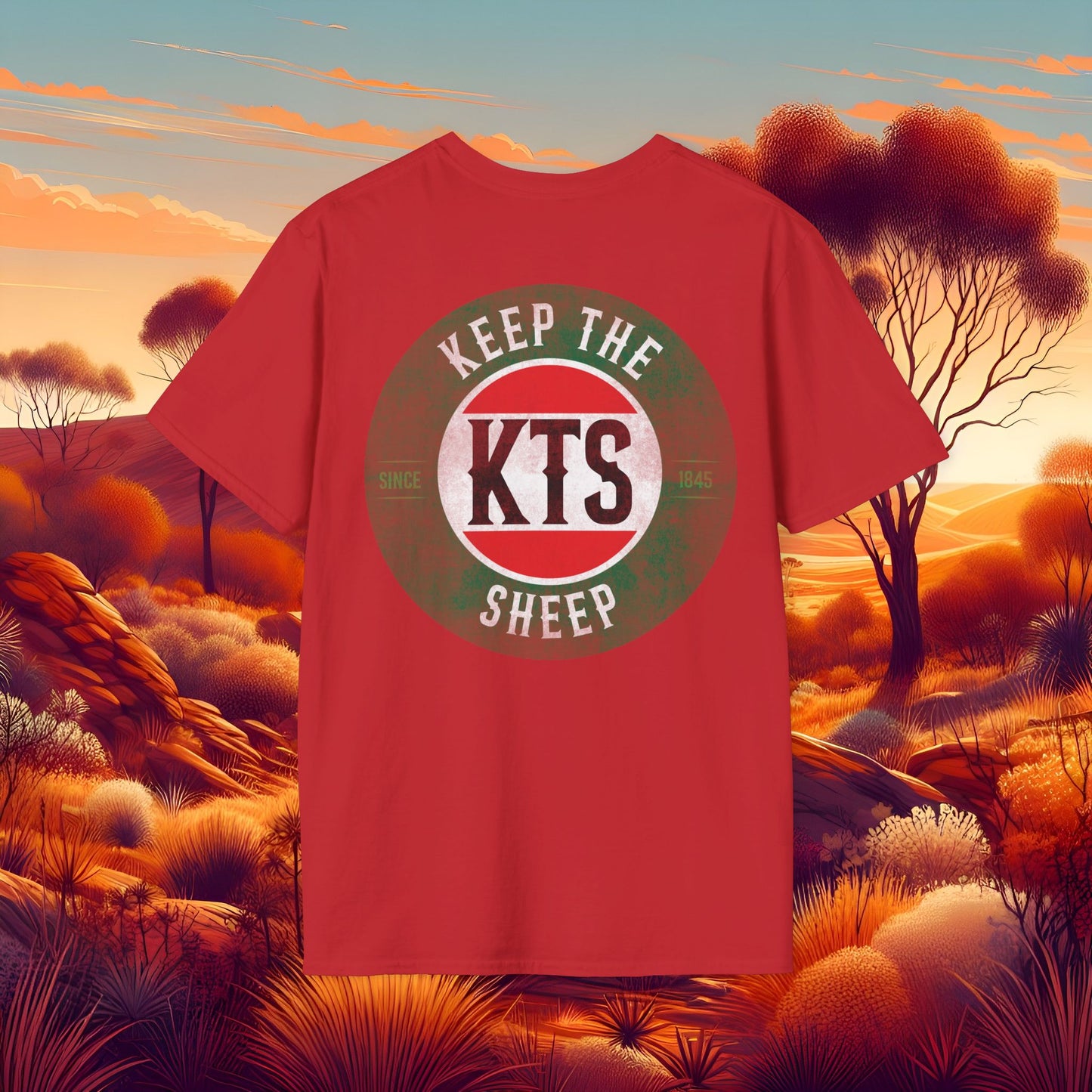 Keep the Sheep #keepthesheep Unisex Softstyle T-Shirt - Bold Graphic Tee for Keep the Sheep movement