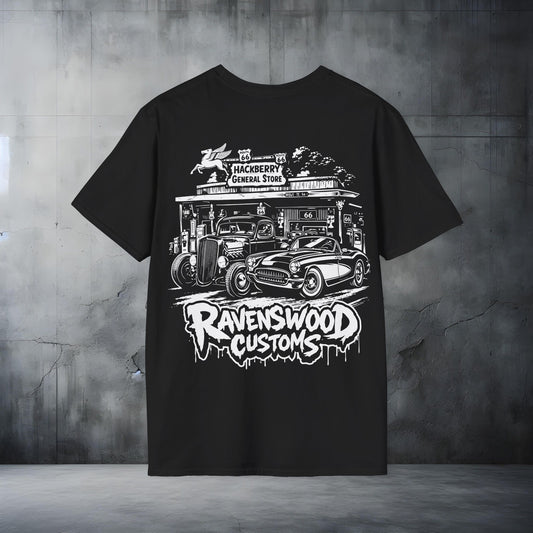 Ravenswood Customs Hackberry Store T-Shirt