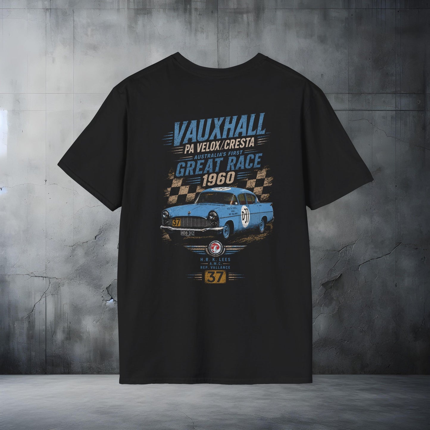 Vauxhall PA Velox/Cresta 1960 Vintage Race T-Shirt