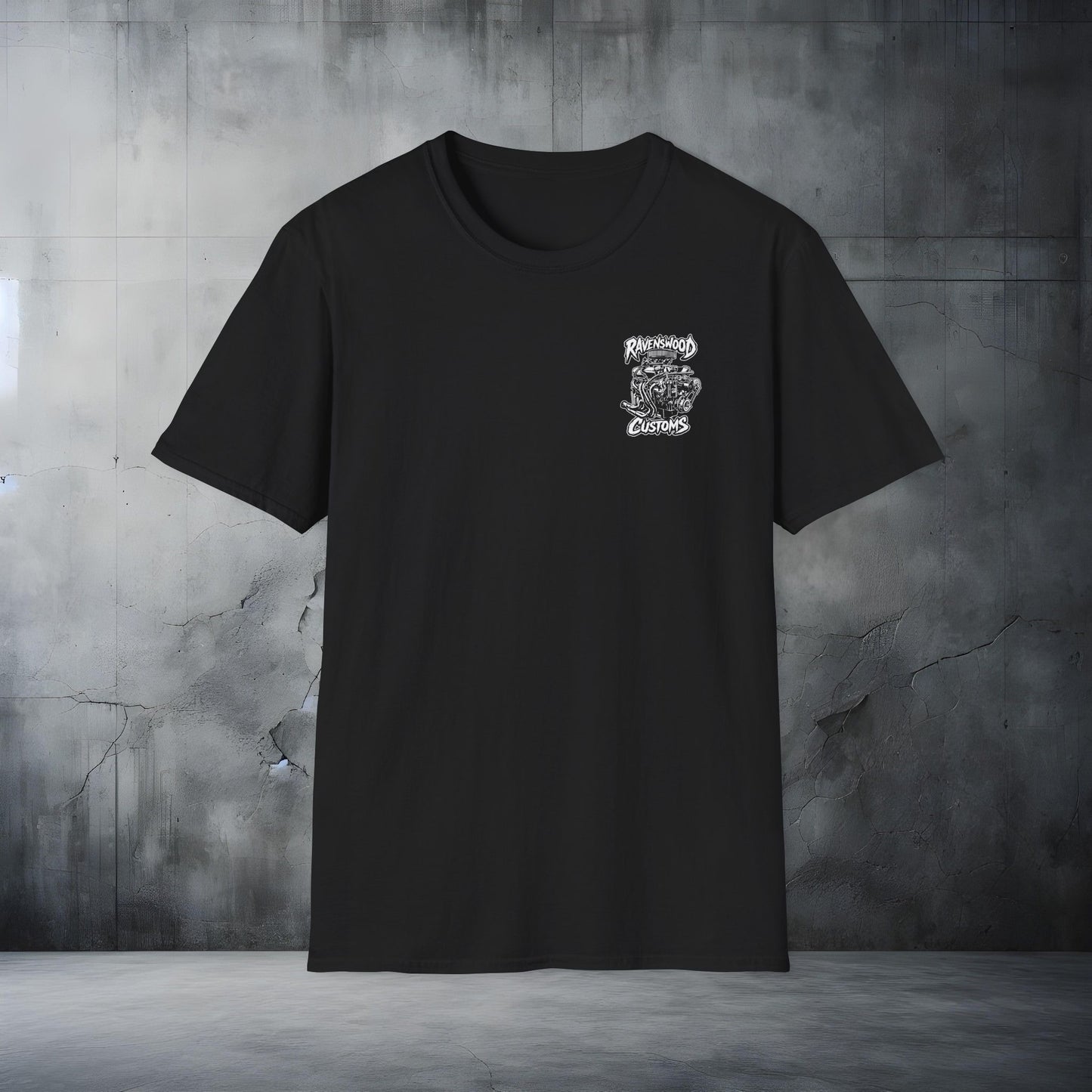 Ravenswood Customs 418ci small-block Chrysler V8 Car Shop T-Shirt