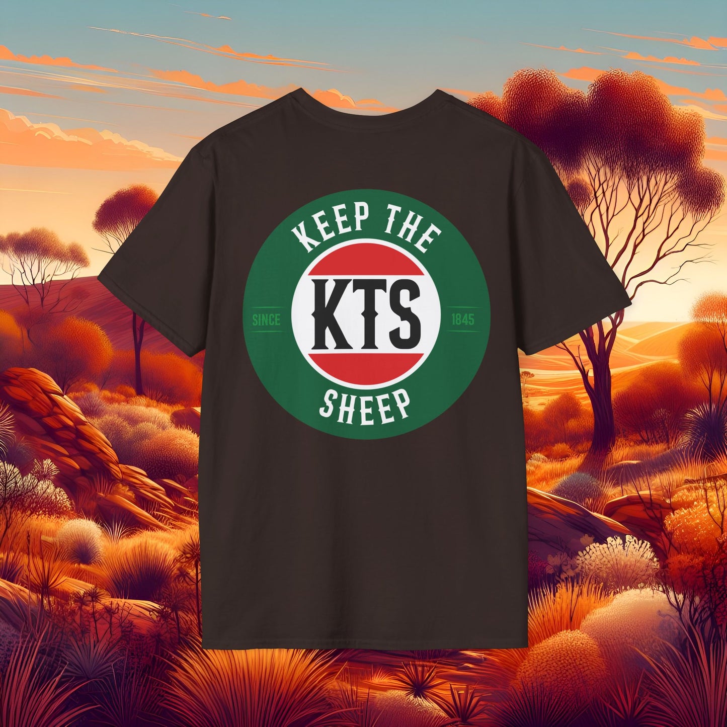 Keep the Sheep #keepthesheep Unisex Softstyle T-Shirt - Bold Graphic Tee for Keep the Sheep movement