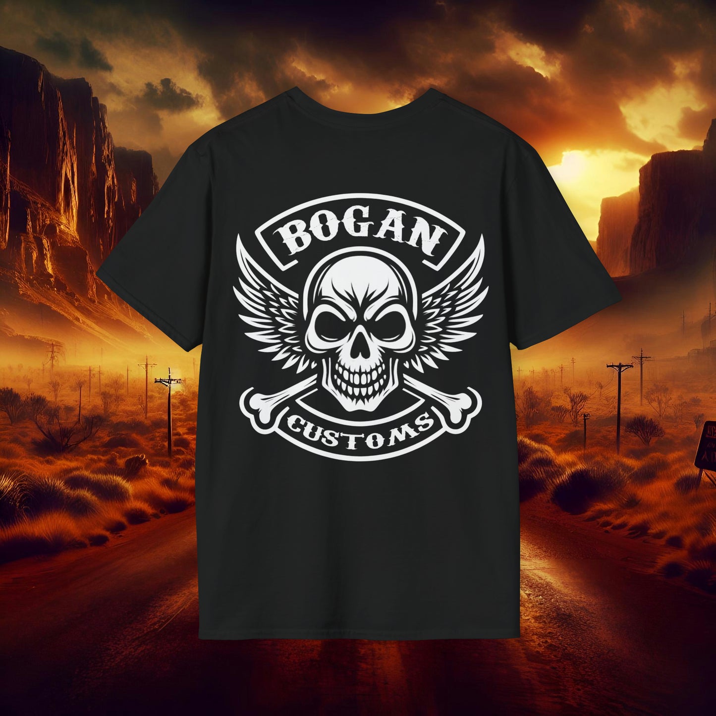 Bogan Customs 1 Unisex Softstyle T-Shirt