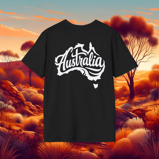 Australia Scenic Sunset Wilderness T-Shirt Graphic Tee