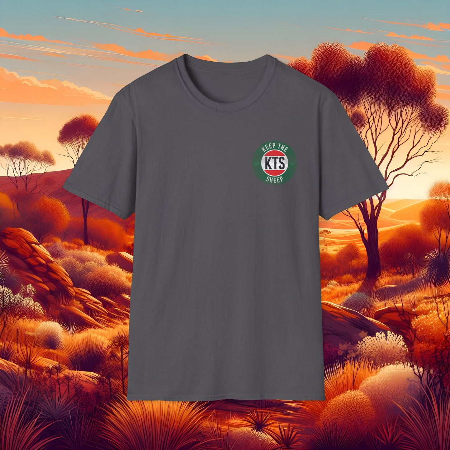 Keep the Sheep #keepthesheep Unisex Softstyle T-Shirt - Bold Graphic Tee for Keep the Sheep movement