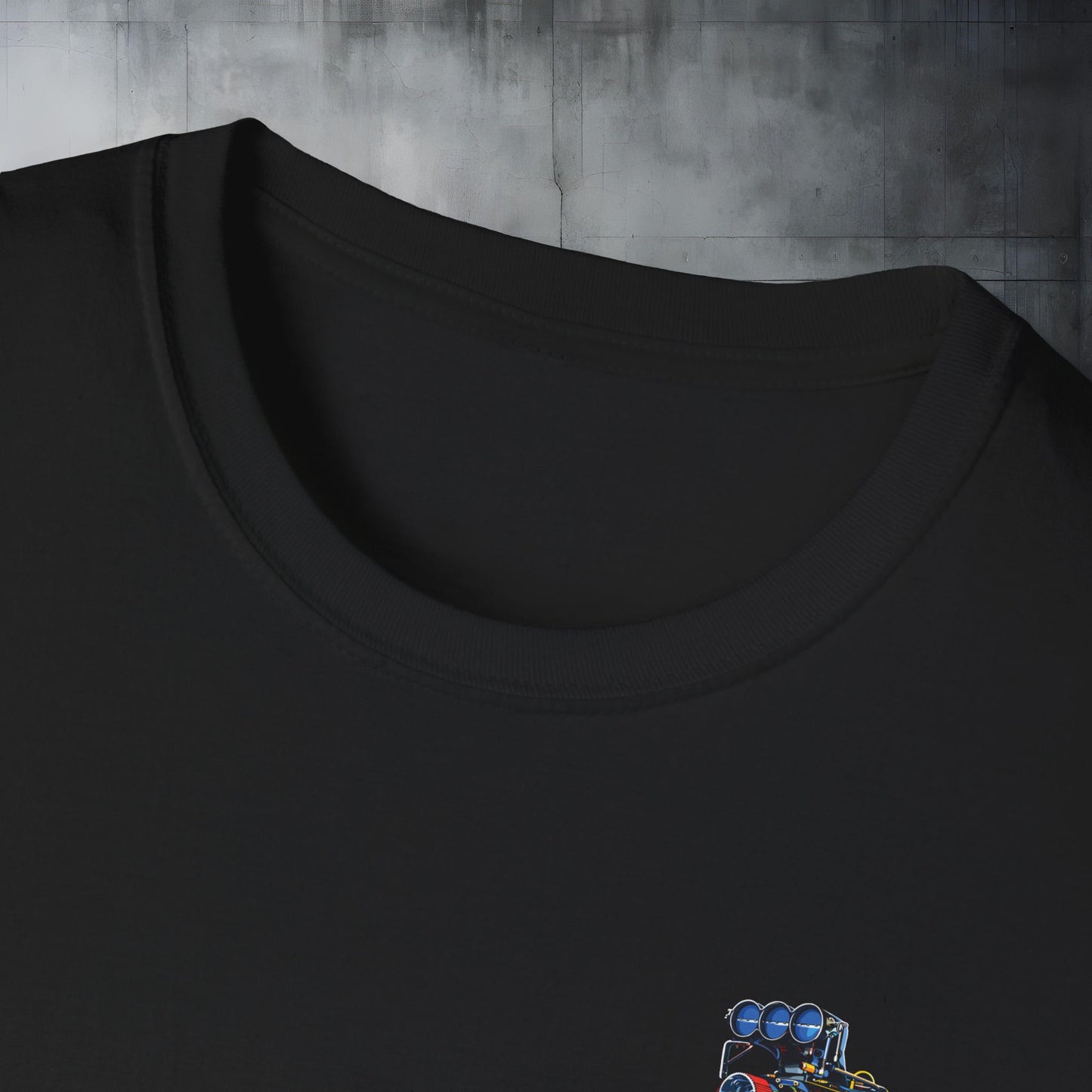 Ravenswood Customs Supercharged LS V8 Engine Graphic T-Shirt