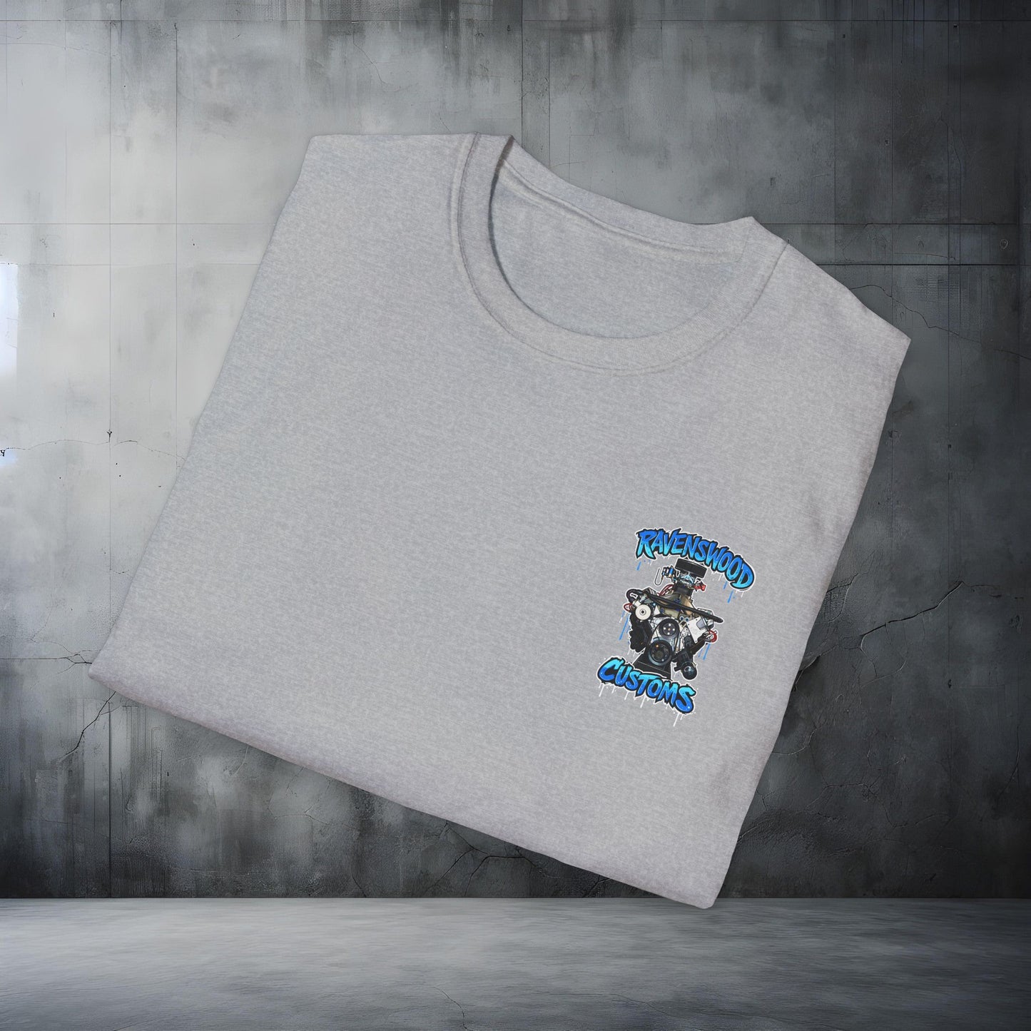 Ravenswood Customs 385ci Holden V8 Engine Graphic T-Shirt