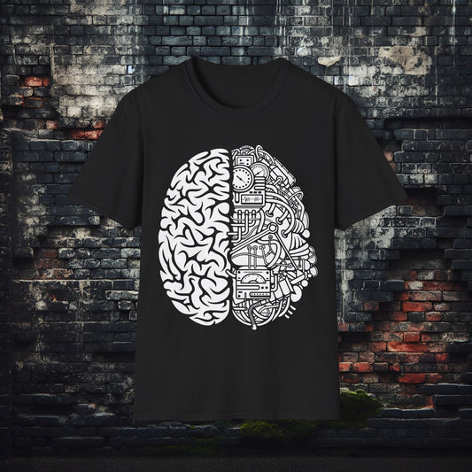 Brain Mech Unisex Softstyle T-Shirt