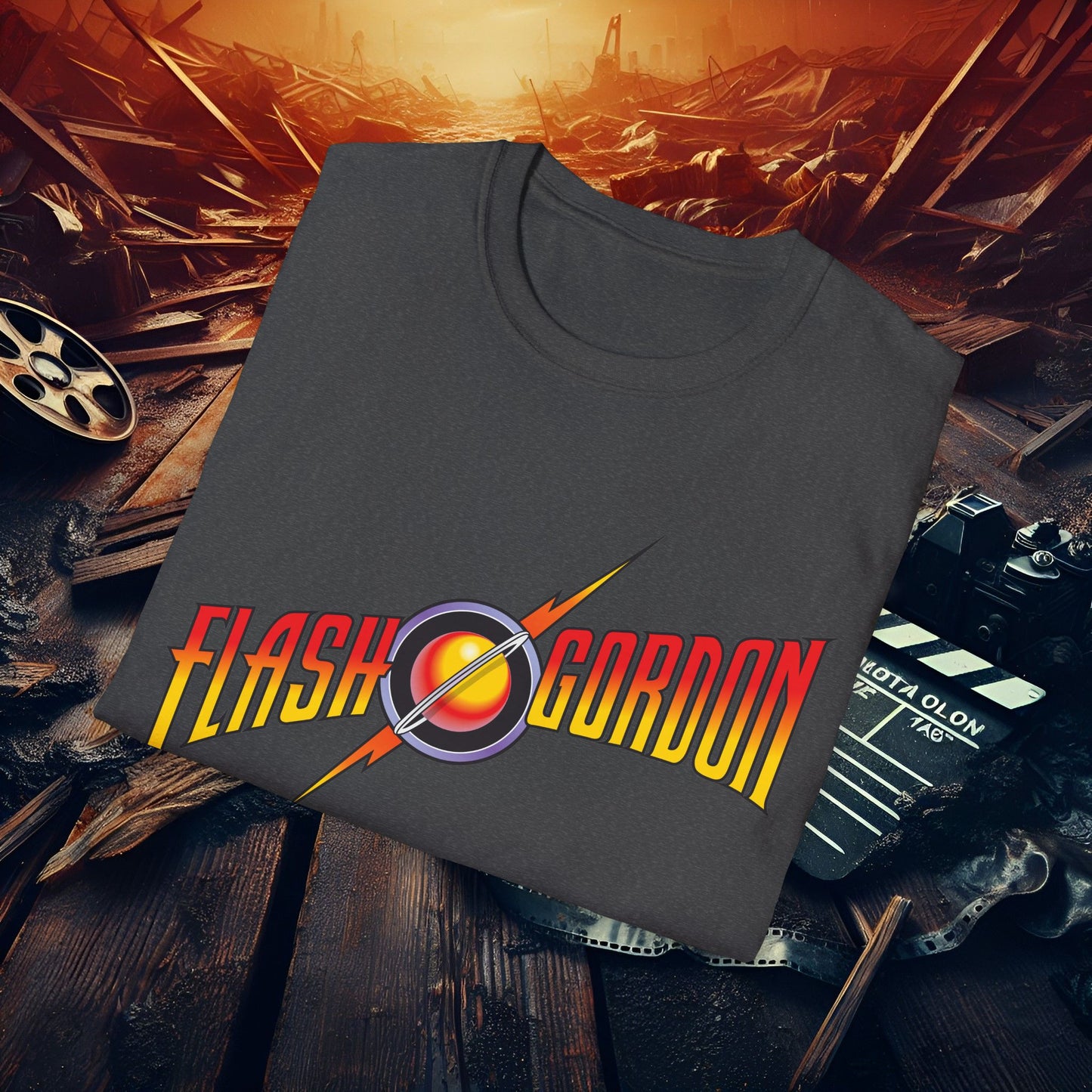 Flash Gordon Unisex Softstyle T-Shirt