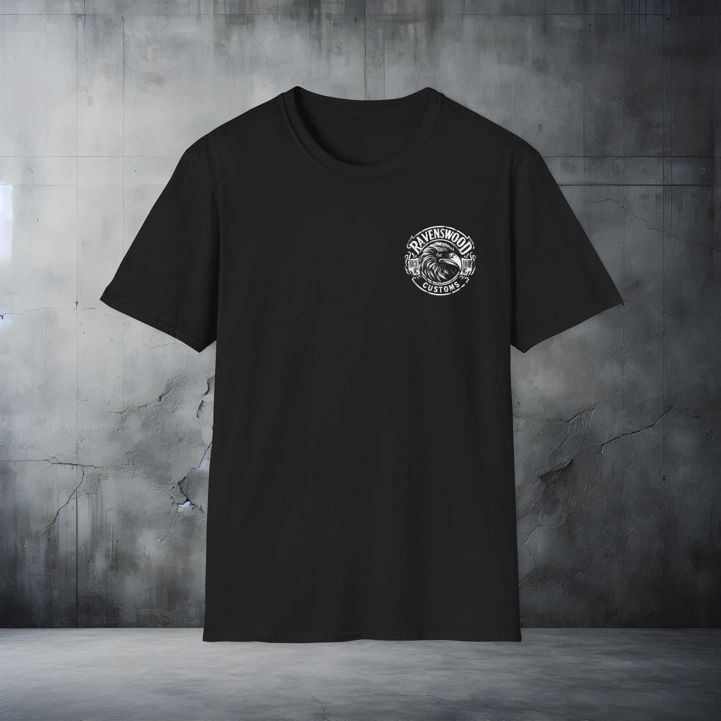Ravenswood Customs T-Shirt, Custom Print Tee, Unisex Casual Wear