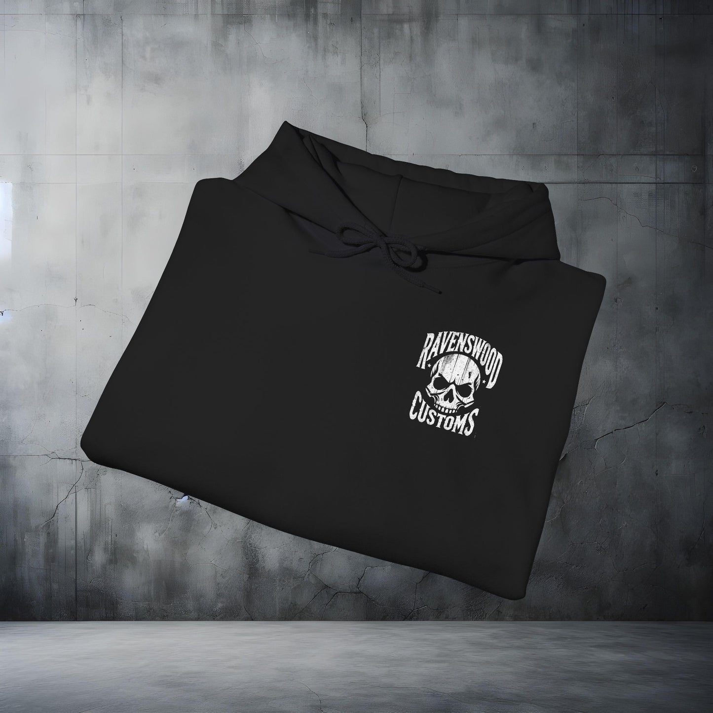 Ravenswood Customs Skull Logo Unisex Heavy Blend™ Hooded Sweatshirt