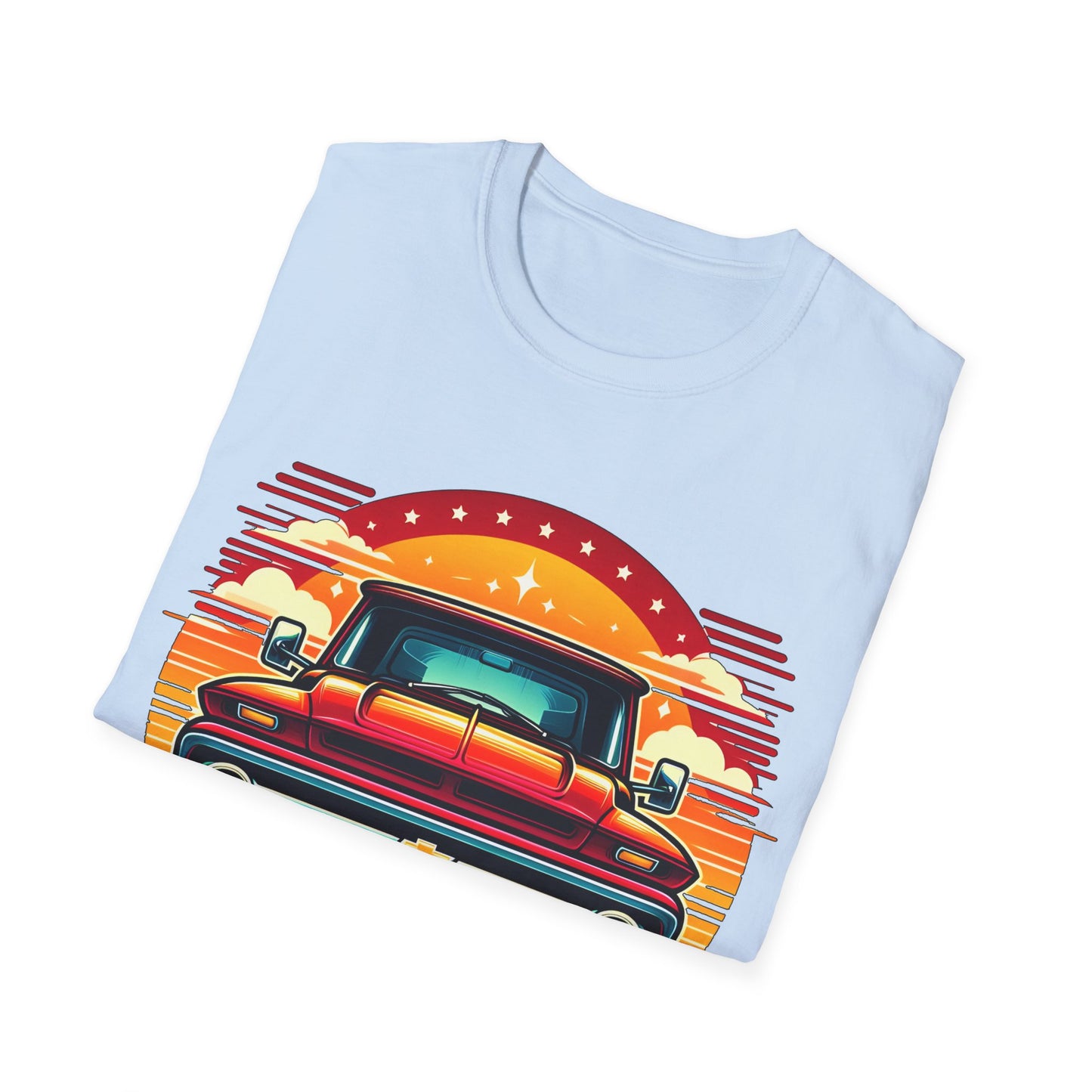 Toon Chevy 1 Unisex Softstyle T-Shirt