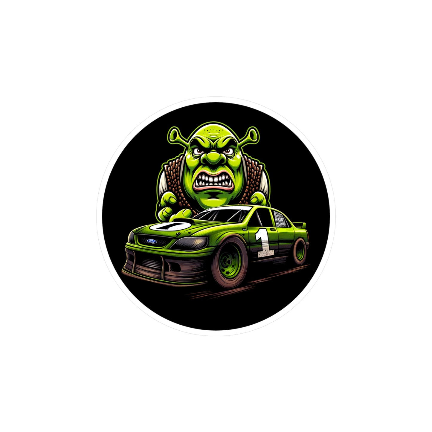 Shrek 1 Kiss-Cut Vinyl Decals