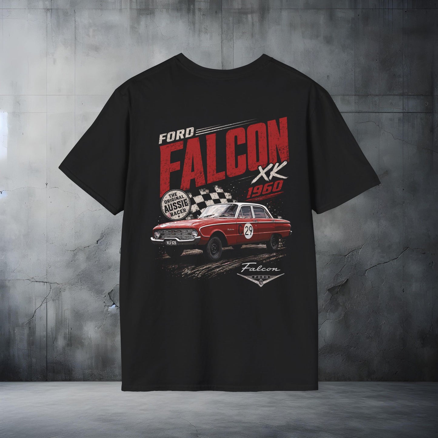 XK Falcon Car T-Shirt Vintage Ford Falcon Graphic Tee