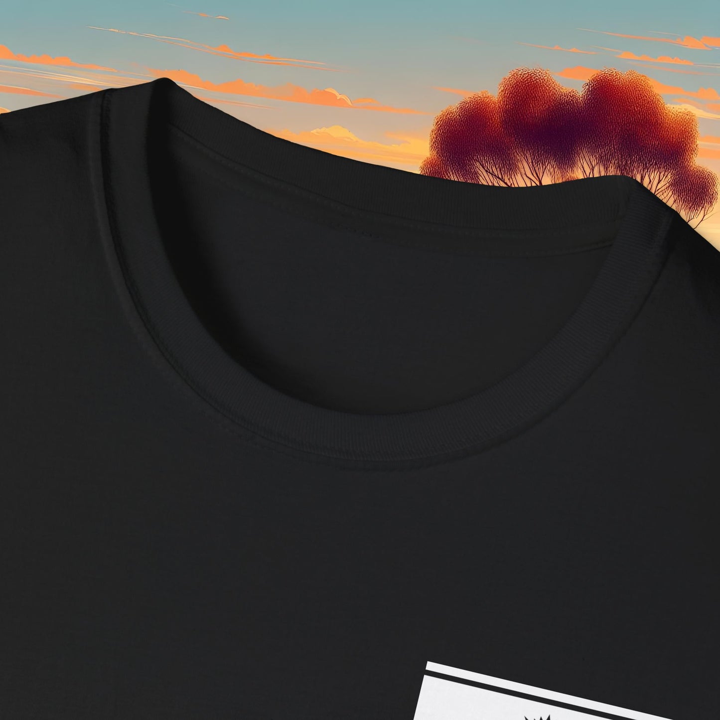 Live Export Keep the Sheep Black & White Unisex Softstyle T-Shirt