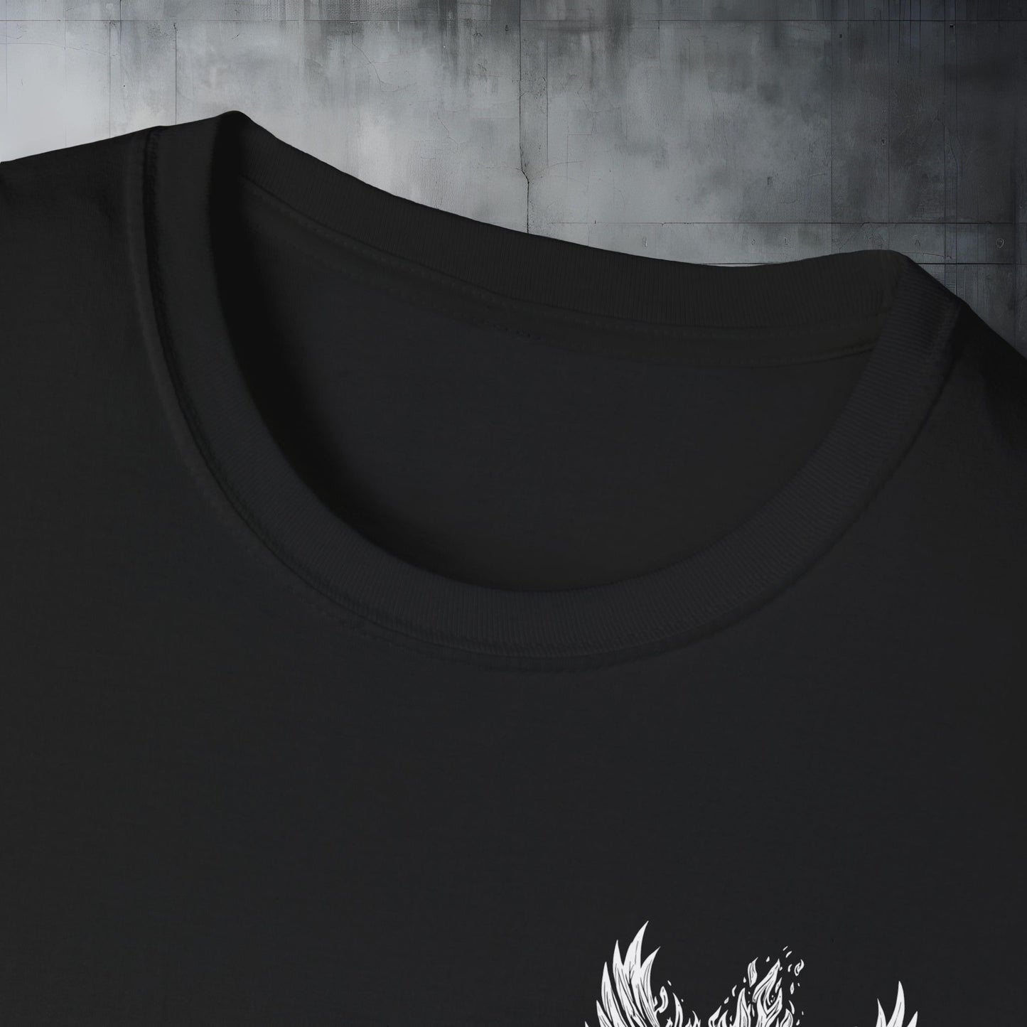 Ravenswood Customs Skull & Flaming Wings T-Shirt