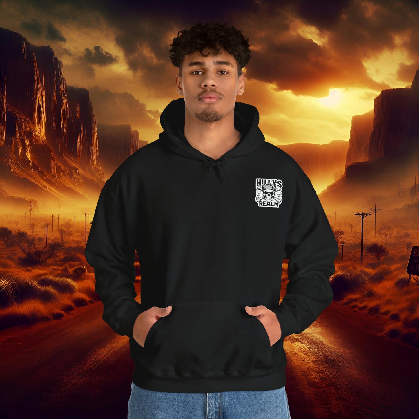 Hilly's Realm Unisex Heavy Blend™ Hooded Sweatshirt