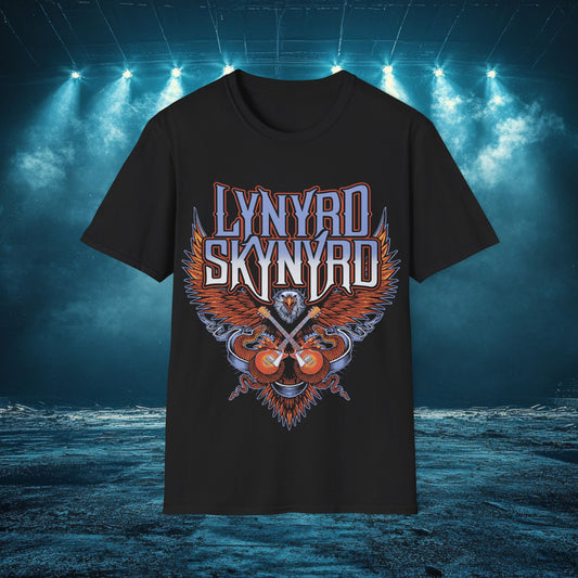 Classic Leonard Skinnerd Graphic Tee, Vintage Band Shirt, Music Lover Gift, Rock Concert T-Shirt, Unisex Tee for Events