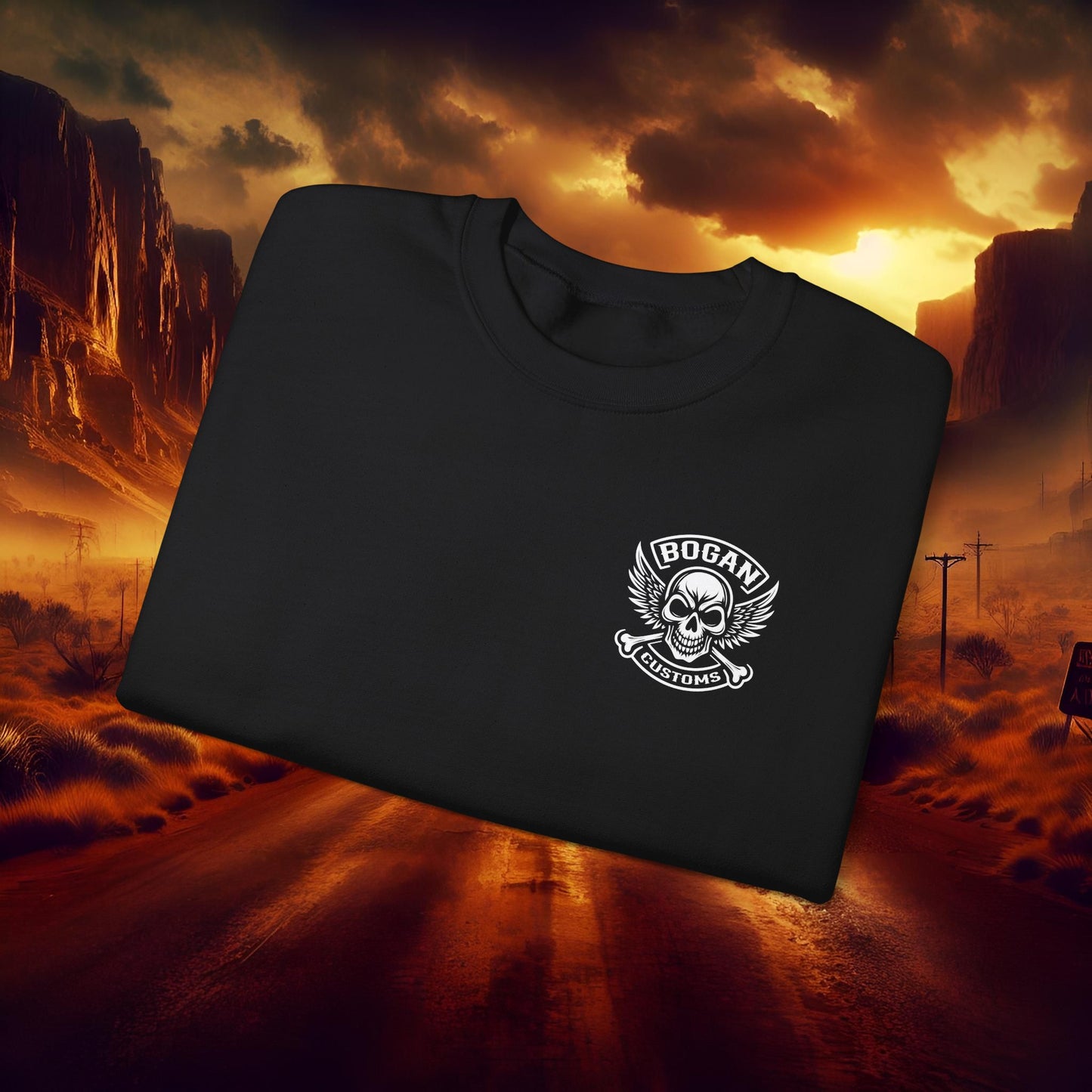 Bogan Customs 1 Unisex Heavy Blend™ Crewneck Sweatshirt