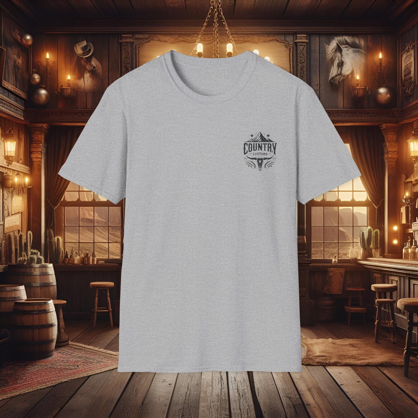 Country Customs 1 Unisex Softstyle T-Shirt