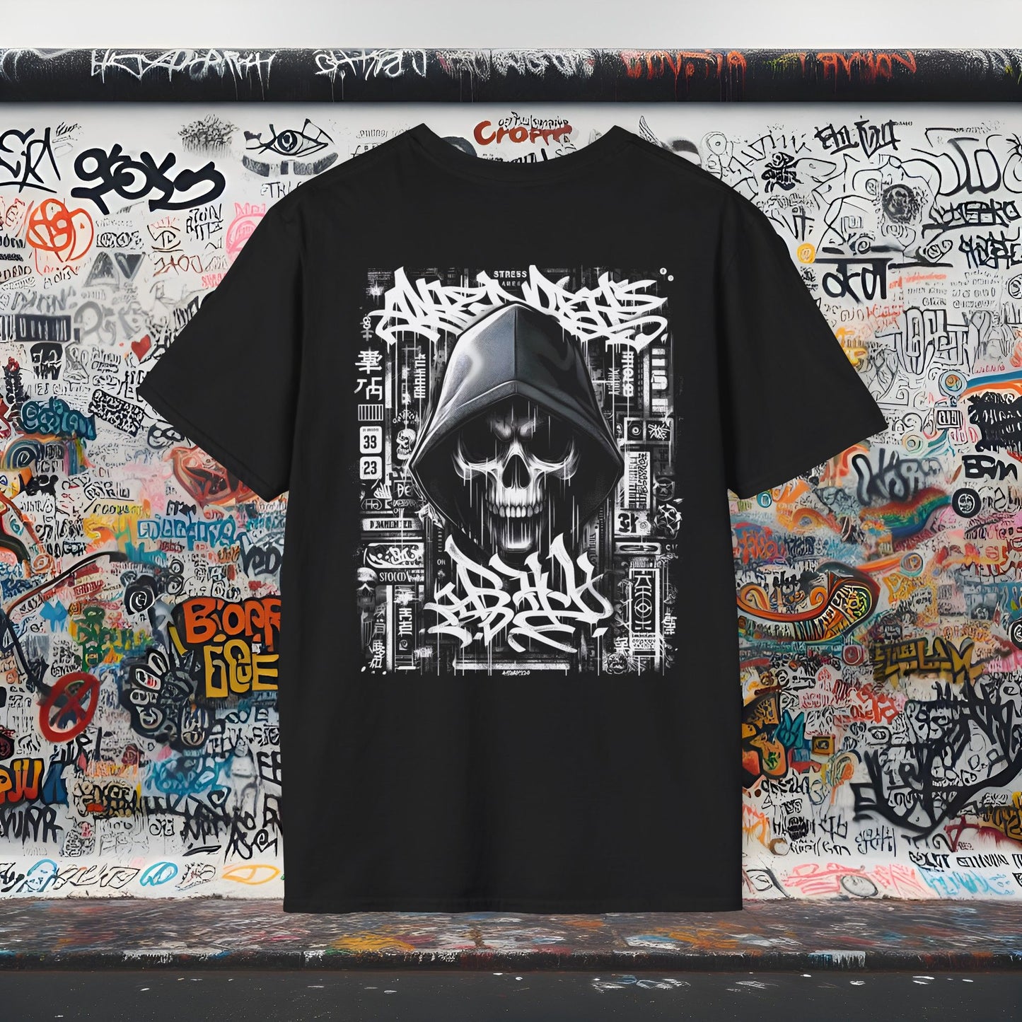 Street Skulls 10 Unisex Softstyle T-Shirt