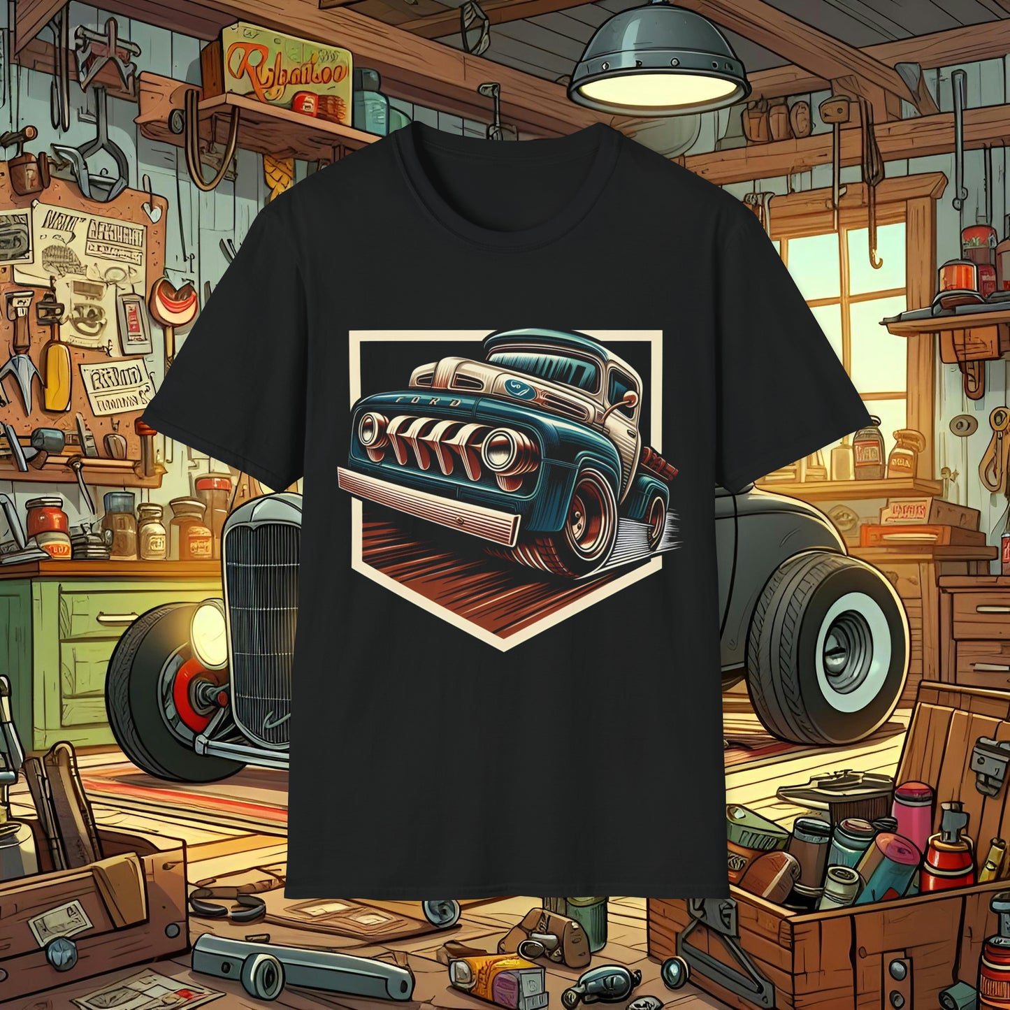 F-Truck 3 Unisex Softstyle T-Shirt